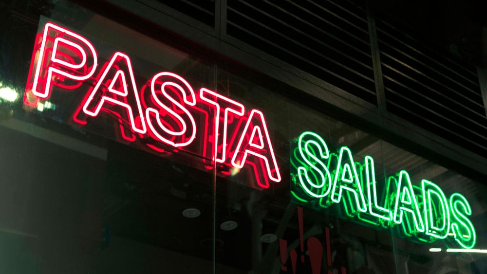 Neones para locales comerciales en Valencia