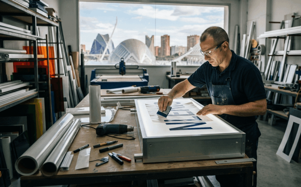 Fabricación de rótulos en Valencia
